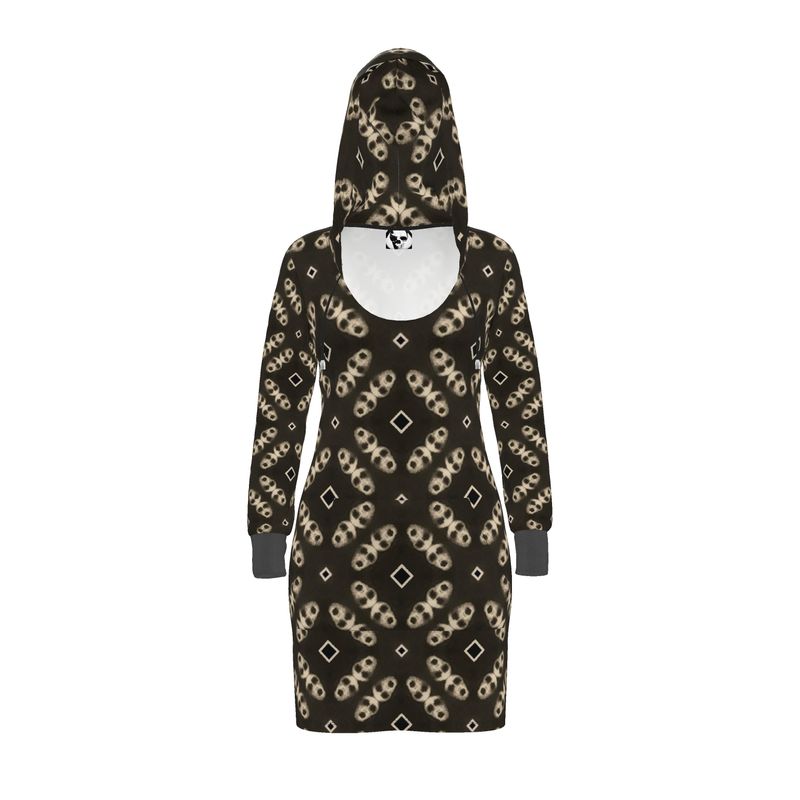 'Ghost Head' Hoodie Dress