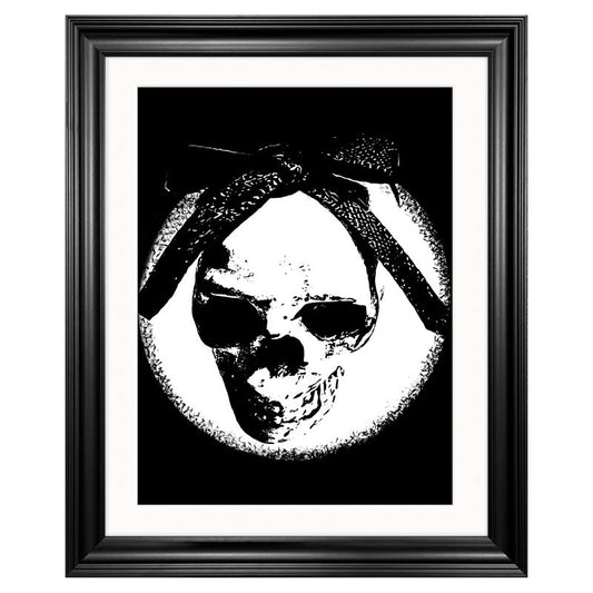 'Pretty Little Skull' Art Print.